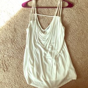 Cream spaghetti strap with detail